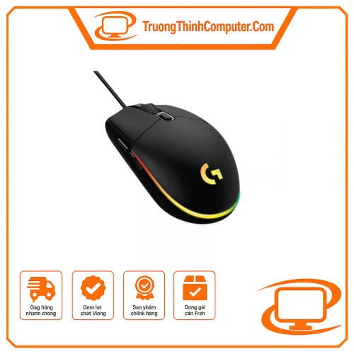 Chuột Logitech G203 LightSync Black