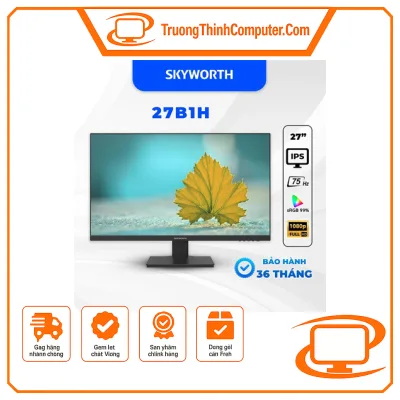 Màn hình máy tính 27 inch , Model 27B1H, Hiệu SKYWORTH