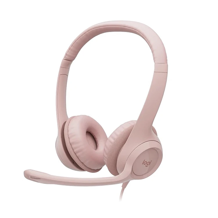 Tai nghe H390, màu hồng Logitech 981-001282