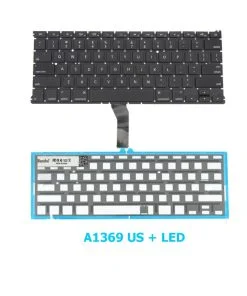 Bàn phím Bamba Dùng cho Apple A1369,A1466 (Tiếng Anh) Có Đèn