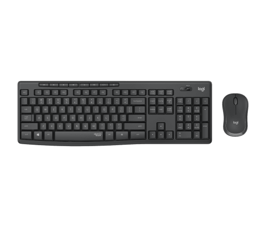 Bộ phím chuột MK295 đen Logitech 920-009814