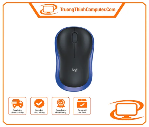 Chuột M185 xanh Logitech 910-002502
