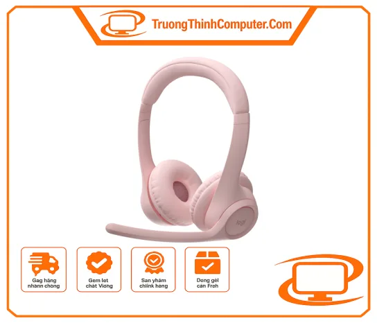 Tai nghe Zone 300 màu hồng Logitech 981-001413