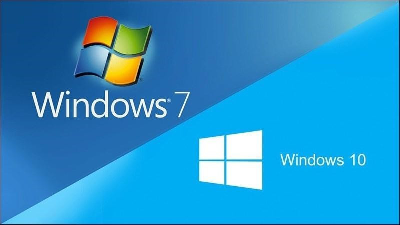 Giao diện Windows 10 với nhiều tính năng hiện đại khi nâng cấp từ Windows 7