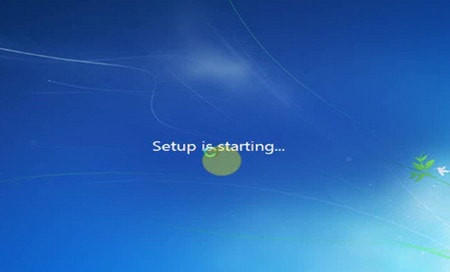 Quá trình khởi tạo môi trường setup trước khi cài Win 7