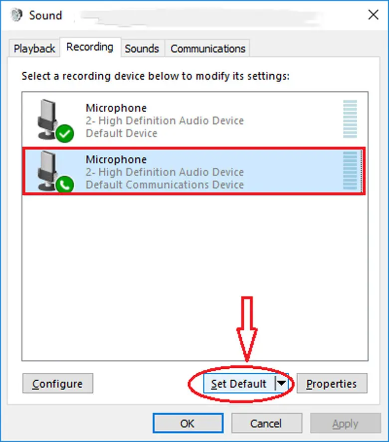 Thiết lập micro trong Windows 7 và 8 qua Control Panel Sound