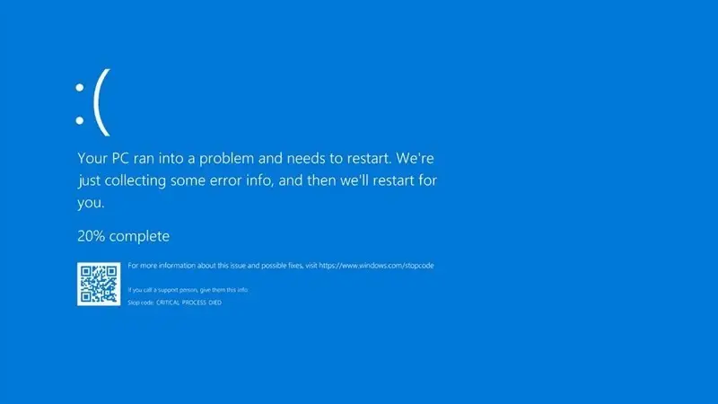 Tổng hợp các nguyên nhân thường gặp dẫn đến lỗi màn hình xanh trên Windows 10