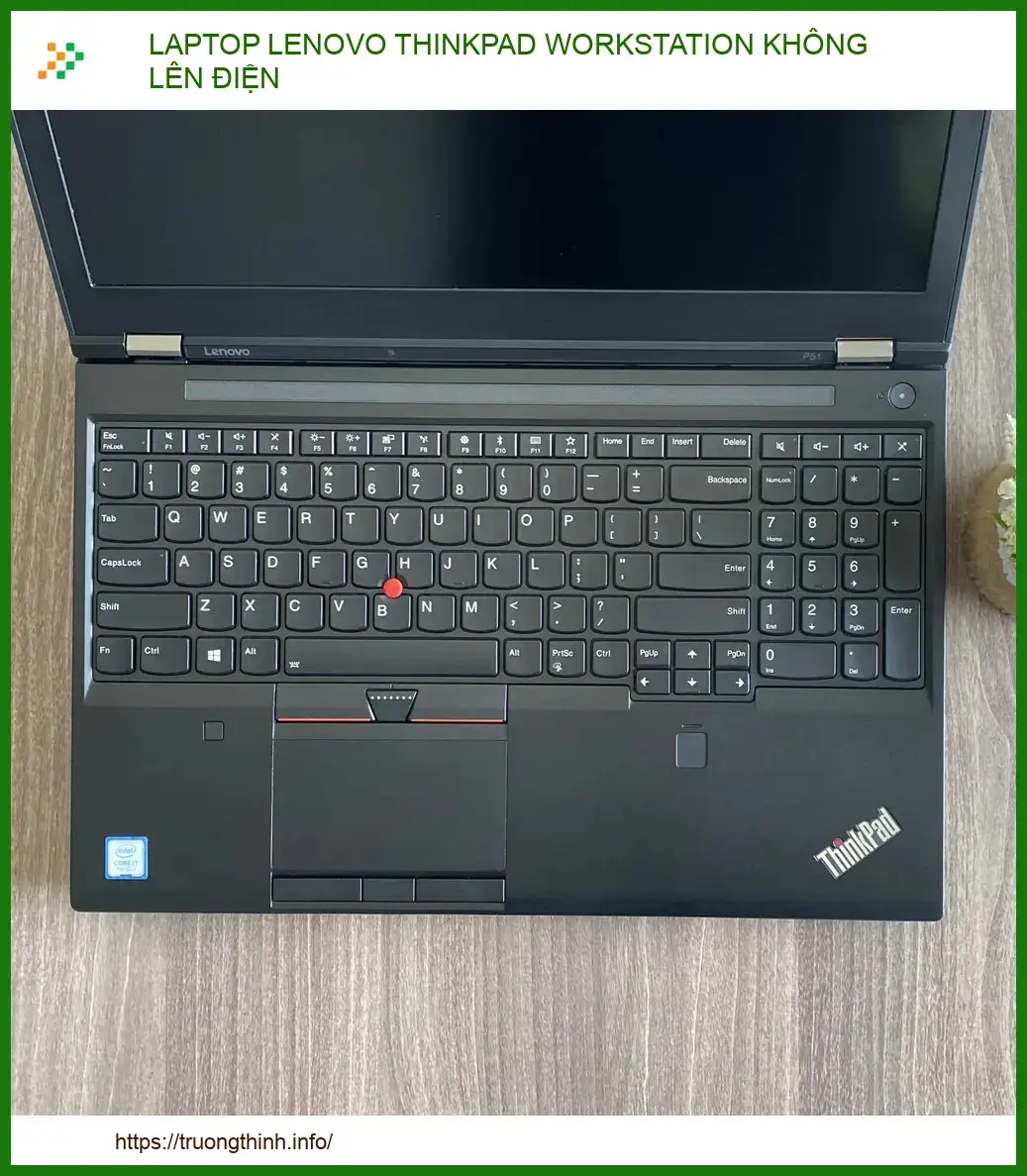 Tiếp nhận ThinkPad Workstation không lên điện để đo kiểm nguồn cấp và IC sạc