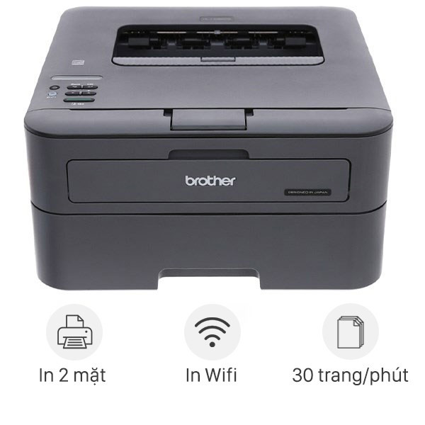Máy in laser Brother HL-L2366DW dùng làm máy in chia sẻ trong mạng LAN tại văn phòng