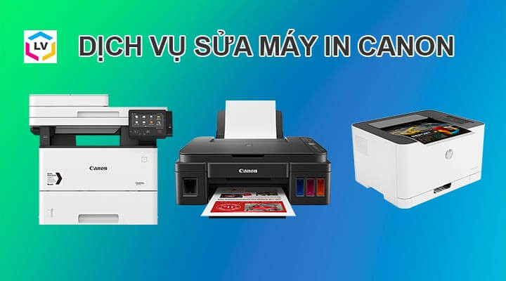 Kỹ thuật viên Trường Thịnh Computer xử lý lỗi in trên máy Canon tại nhà khách hàng