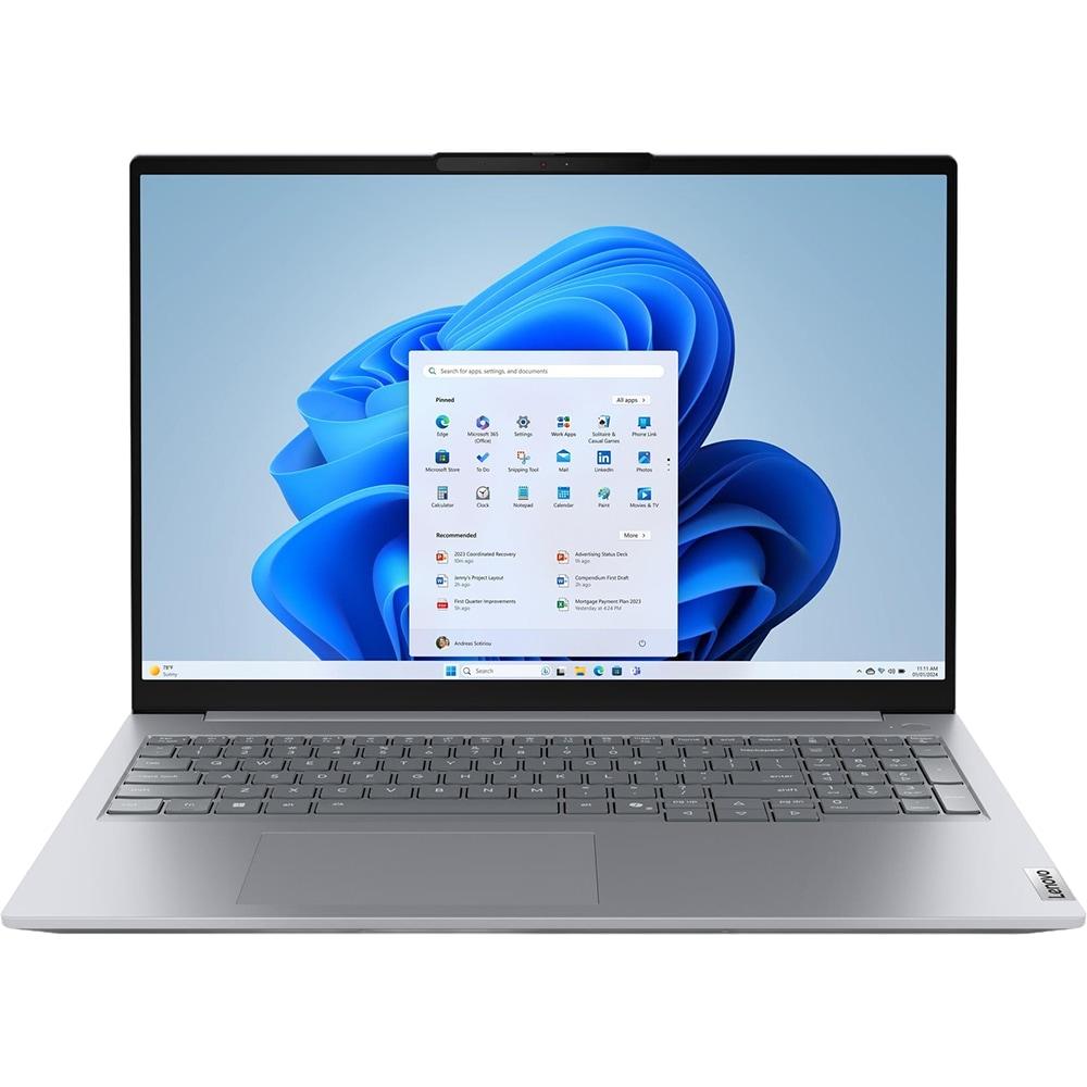 Laptop Lenovo ThinkBook 16 G9 IRL I5-13420H/16GB/1TB SSD/16.0 WUXGA/FP/IR/WIFI6/BT/NoOS - NBLE_16G9_21US008GVA
