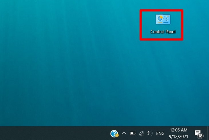 Mở Control Panel là bước đầu để kiểm tra lại thiết lập mạng trên Windows