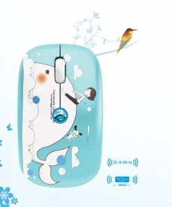 Chuột máy tính không dây Newmen F200 Baby whale – Chim sơn ca