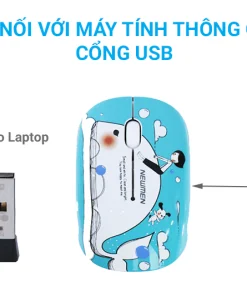 Chuột máy tính không dây Newmen F200 Baby whale – Chim sơn ca