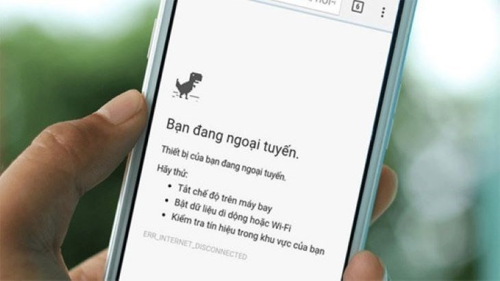 Điện thoại hiển thị đủ vạch sóng nhưng không truy cập được dữ liệu