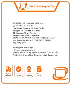 Máy in laser đen trắng HP Laser 108A