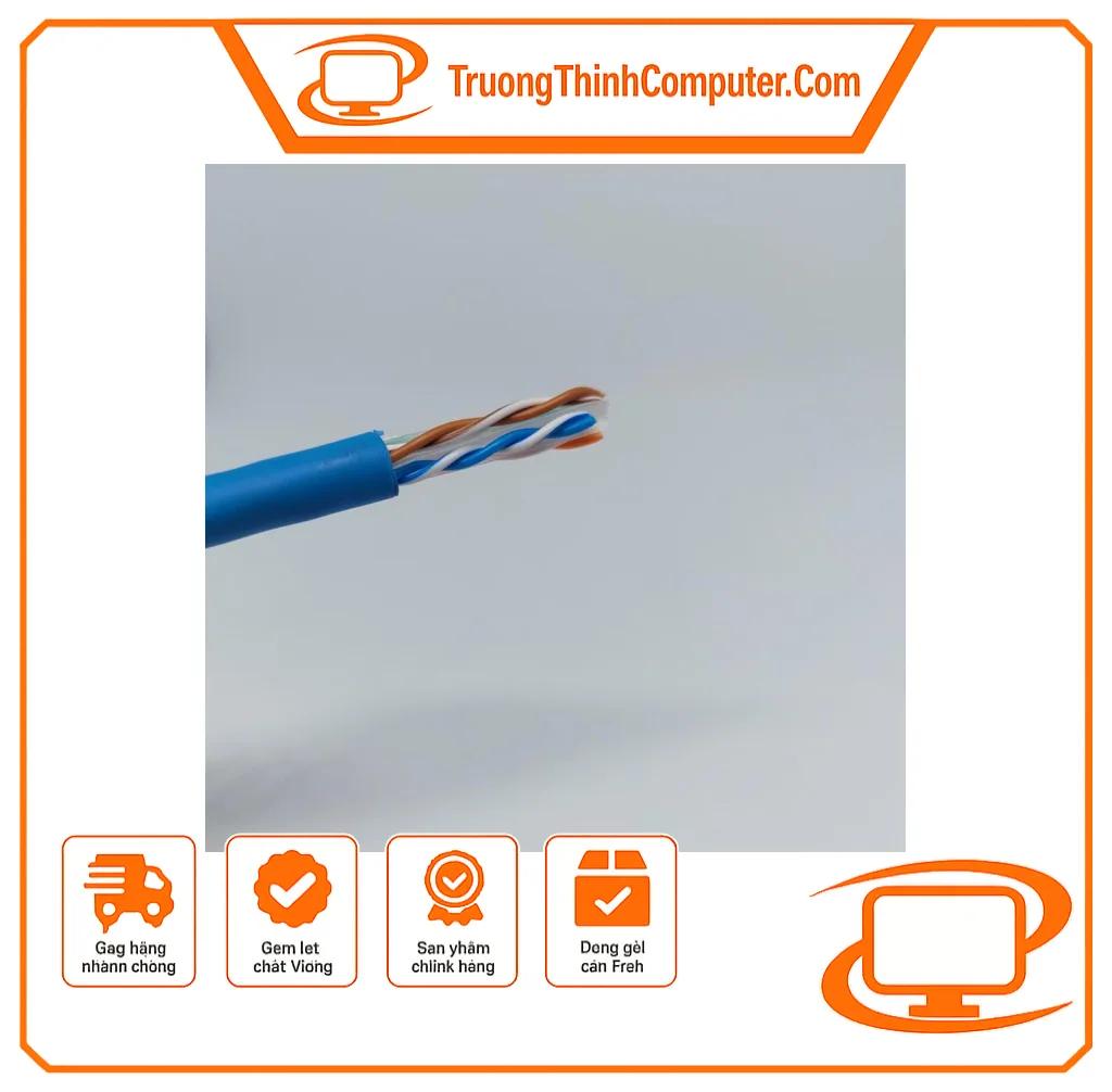 Cáp mạng UTP CAT 6 HTYC-3W-4122-L Hiệu Yichu (305m)