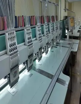 Bảng báo lỗi trên máy thêu KN dùng trong quá trình kiểm tra sự cố vận hành