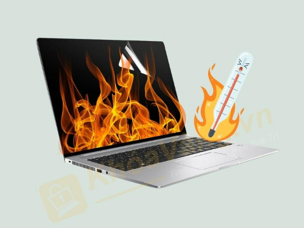 Đèn báo nguồn sáng nhưng máy không vào hiển thị