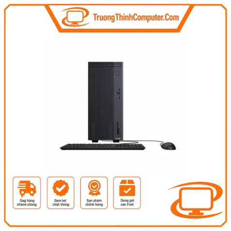 Máy tính để bàn ASUS P500MV-03100U001W Core 3-100U 8GB DDR5 256GB SSD Windows 11 Home - MBAS_P500MV_03100U001W