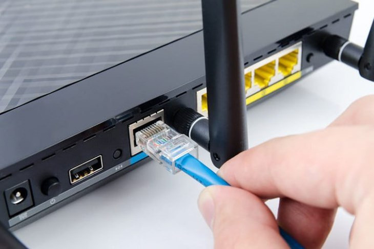 Kiểm tra dây WAN/LAN và đầu nối RJ45 để loại bỏ lỗi vật lý