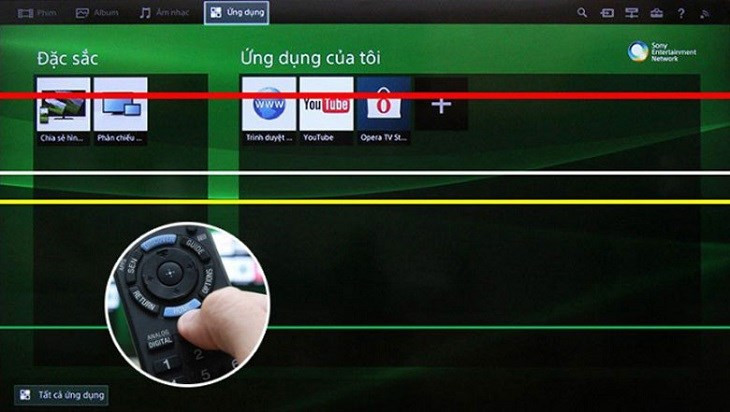 Phát thử video qua USB, DVD hoặc YouTube giúp phân biệt lỗi từ tivi hay từ nguồn tín hiệu đầu vào