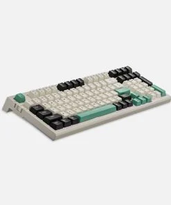 Bàn phím cơ Tri-Mode Mechanical Gaming Newmen GM328 Plus, Apricot-Black-Blue