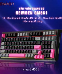 Bàn phím quang cơ Optical Mechanical Newmen GM561