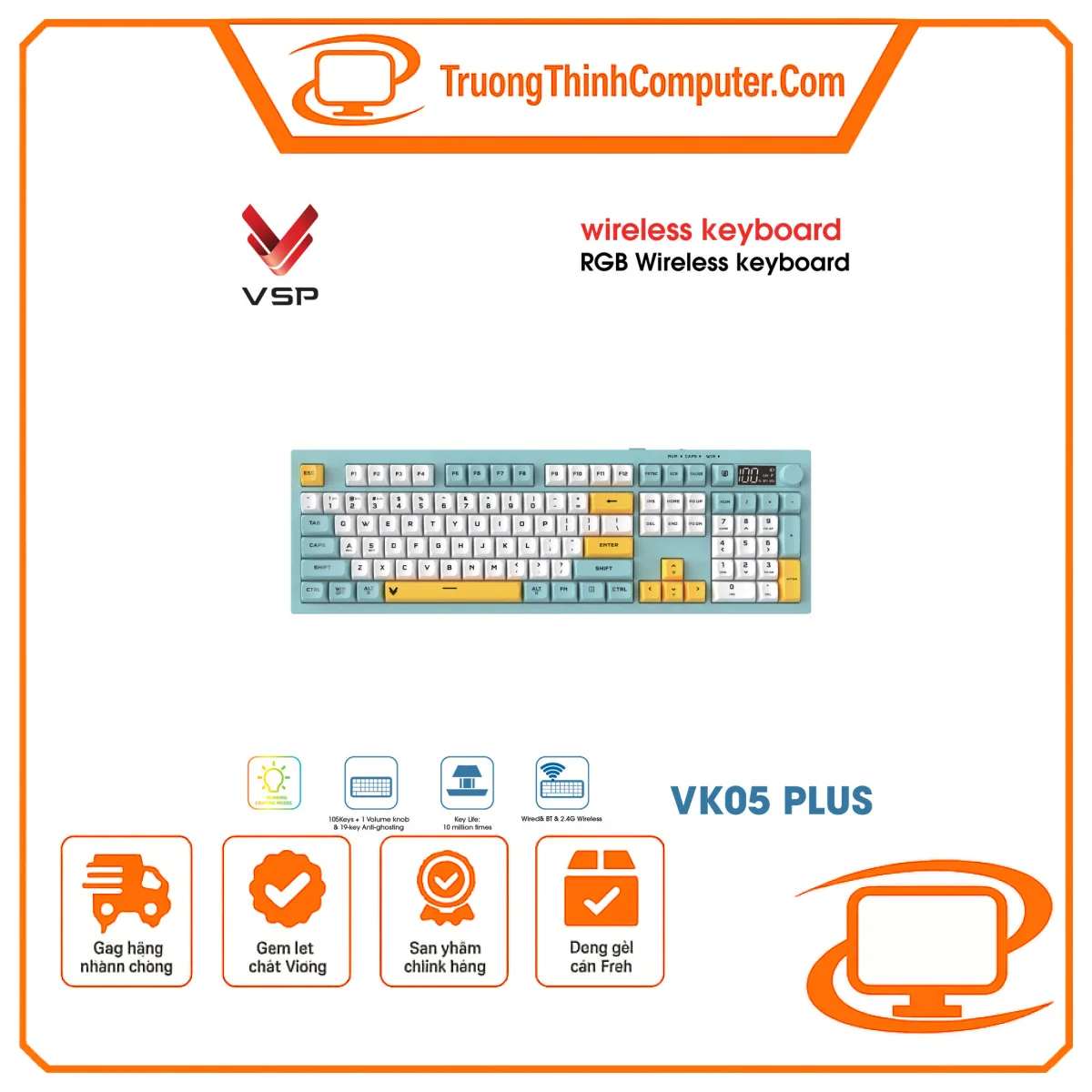 Bàn phím VSP VK05 Plus