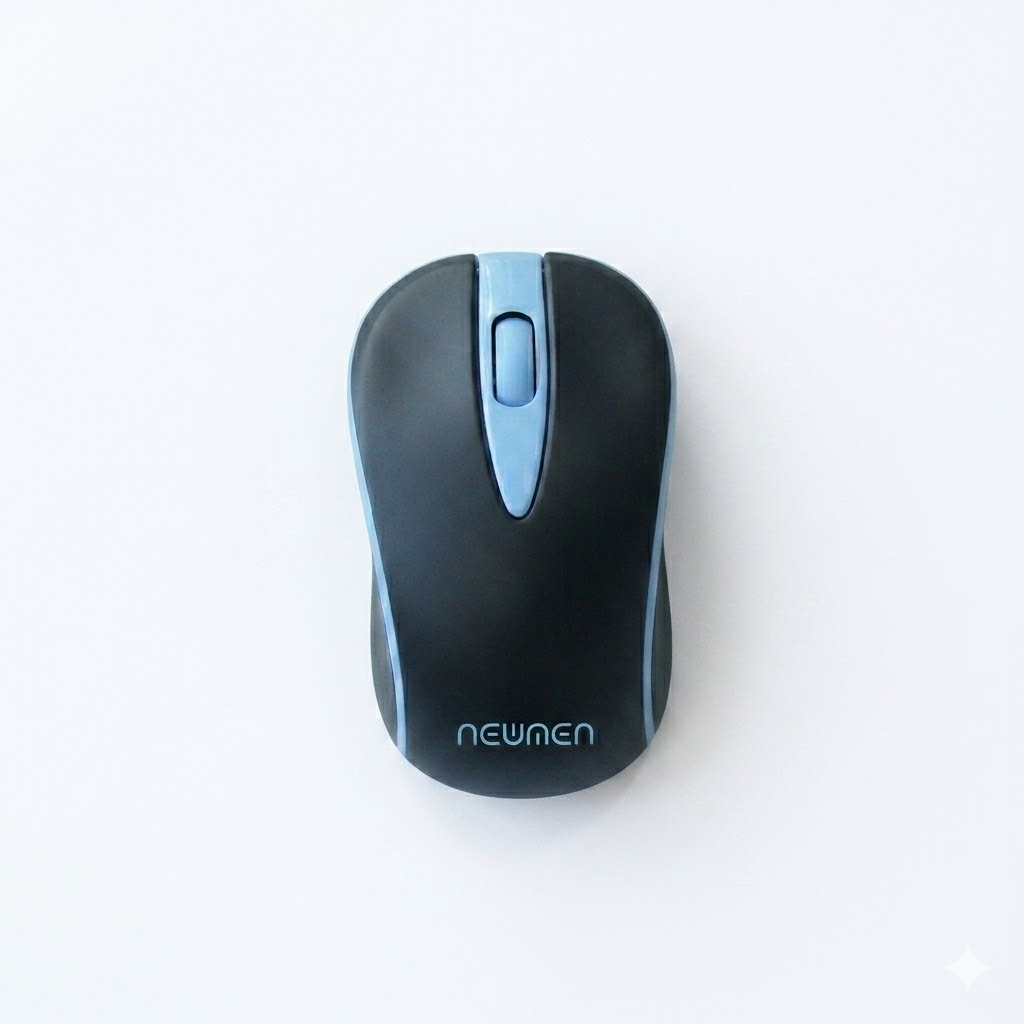 Chuột máy tính không dây Newmen F368, Black-Blue