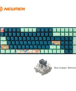 CẢM GIÁC GÕ TỐT HƠN, BỀN HƠN, THỜI THƯỢNG HƠN PHIÊN BẢN SILVERRY SPEED THIẾT KẾ ĐẶC BIỆT CHO CHƠI GAME, TYPING CHUYÊN NGHIỆP NEWMEN GM1000 SPRING – NON NƯỚC