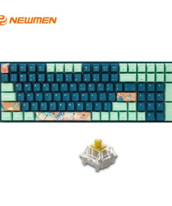 CẢM GIÁC GÕ TỐT HƠN, BỀN HƠN, THỜI THƯỢNG HƠN NEWMEN GM1000 SPRING – NON NƯỚC HỮU TÌNH Ba phương thức kết nối: 2.4G, BT5.0/BT3.0, Type-C lên đến 5 thiết