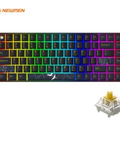 CẢM GIÁC GÕ TỐT HƠN, BỀN HƠN, THỜI THƯỢNG HƠN Bàn phím cơ không dây Dual mode Newmen GM840 Pro PHIÊN BẢN HẠC VŨ ÁNH TRĂNG Bàn phím cơ ba