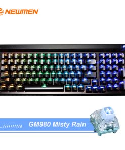 GM980 – Ngôi sao đen chính thức lên kệ giá ưu đãi với số lượng có hạn Newmen GM980 star black Bàn phím được tùy chỉnh cao mang lại trải