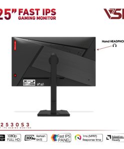 Màn hình VSP G2530S3 - 25 inch / IPS / 300Hz chính hãng VSP, phù hợp lắp ráp PC văn phòng, gaming và hệ thống máy tính đồng bộ. Nổi