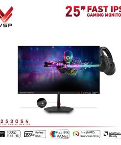 Màn hình VSP G2530S4 - 25 inch / IPS / 300Hz chính hãng VSP, phù hợp lắp ráp PC văn phòng, gaming và hệ thống máy tính đồng bộ. Nổi