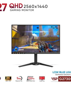 Màn hình VSP G2730QS1 - 27 inch / IPS / 310Hz chính hãng VSP, phù hợp lắp ráp PC văn phòng, gaming và hệ thống máy tính đồng bộ. Nổi