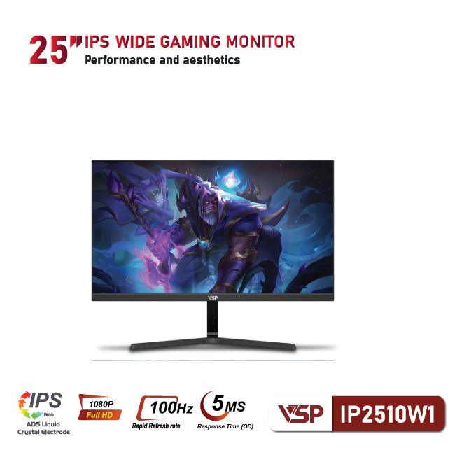 Màn hình VSP IP2510W1 - 25 inch / IPS / 100Hz