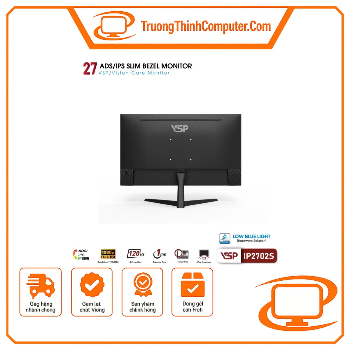 Màn hình VSP IP2702S - 27 inch / IPS / 120Hz