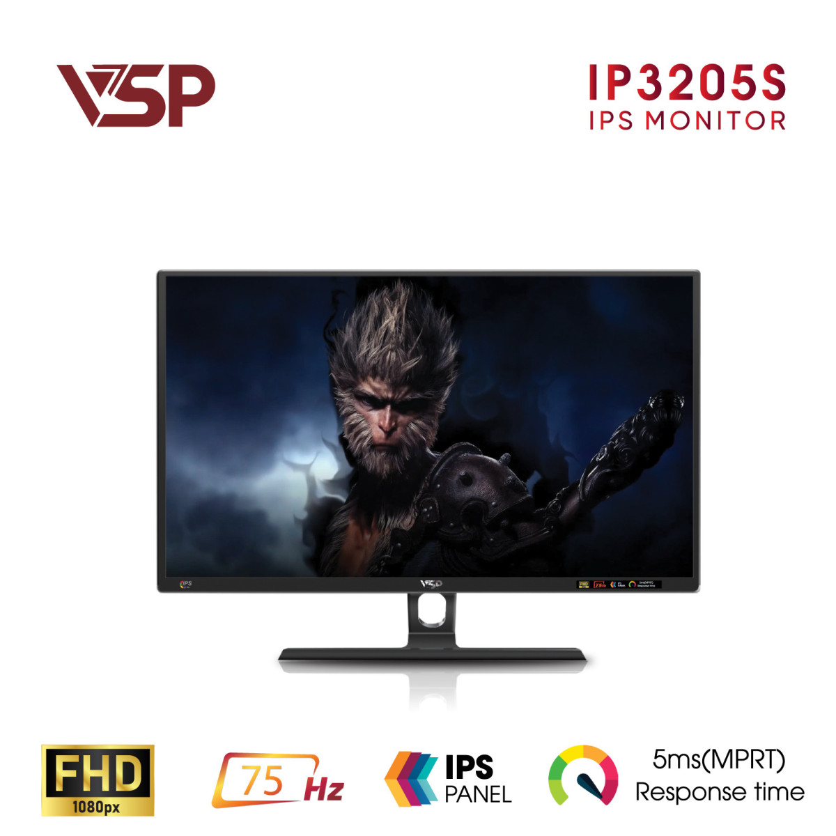 Màn hình VSP IP3205S - 32 inch / IPS / 75Hz
