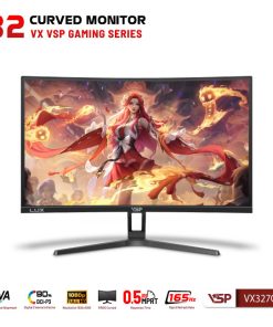Màn hình VSP VX327C - 32 inch / VA / 165Hz chính hãng VSP, phù hợp lắp ráp PC văn phòng, gaming và hệ thống máy tính đồng bộ. Nổi