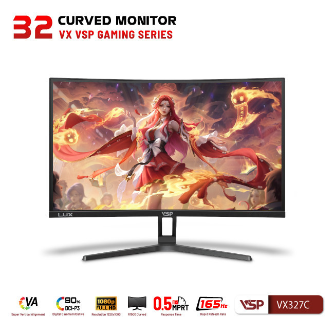 Màn hình VSP VX327C - 32 inch / VA / 165Hz