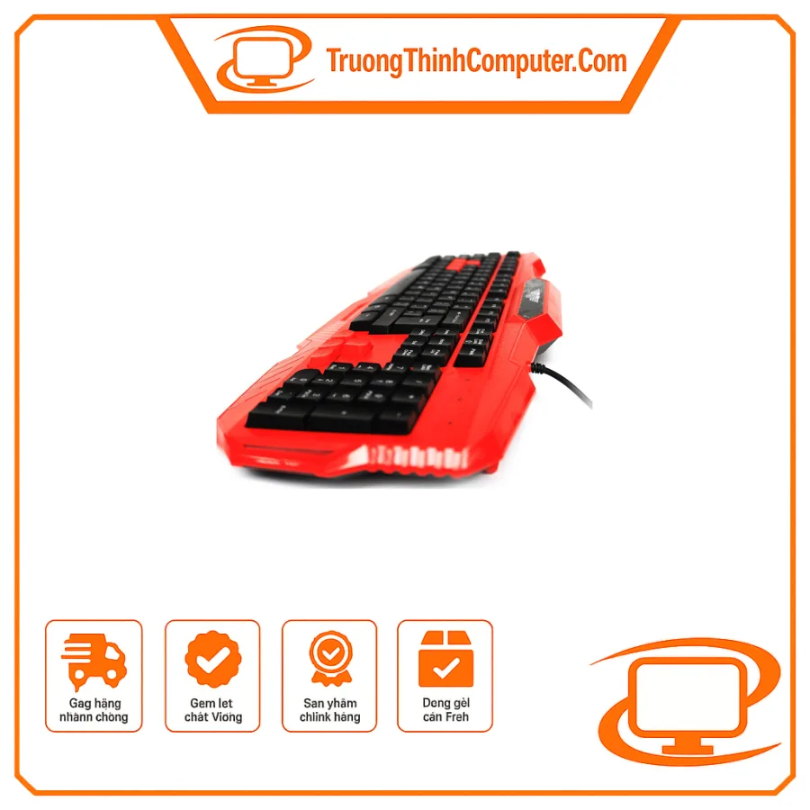 Newmen KB810 đỏ. Bàn phím chơi Game