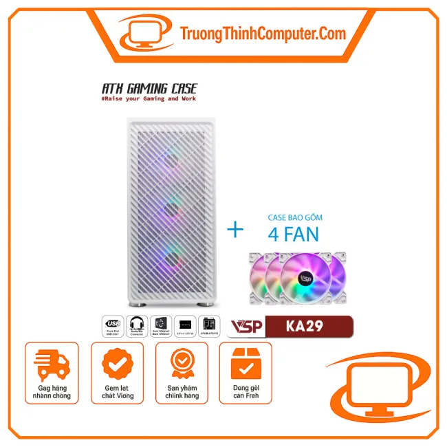 Vỏ case máy tính VSP VSP FA05 - ATX