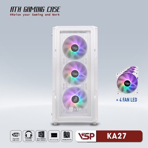 Vỏ case máy tính VSP VSP KA28 - ATX