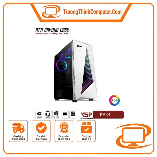 Vỏ case máy tính VSP VSP KA33 - ATX