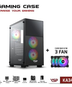 Vỏ case máy tính VSP VSP KA34 - ATX