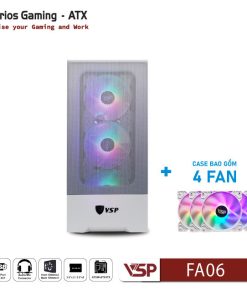 Vỏ case máy tính VSP VSP S1 - ATX chính hãng VSP, phù hợp lắp ráp PC văn phòng, gaming và hệ thống máy tính đồng bộ. Nổi bật: Dòng/Phân
