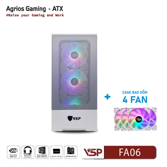 Vỏ case máy tính VSP VSP S1 - ATX