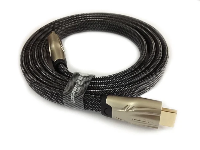 Cáp HDMI Ugreen 10253 Dạng Dẹt Dài 3M Chuẩn HDMI 1.4 Hỗ Trợ 4K